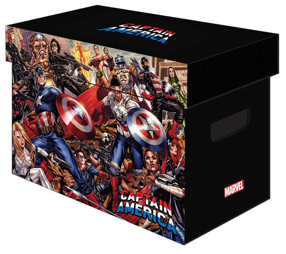 Marvel Graphic Comic Boxes Captain America (Bundle Of 5)