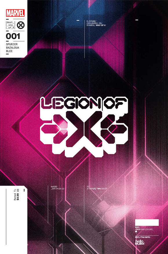 Legion Of X #1 Muller Design Variant