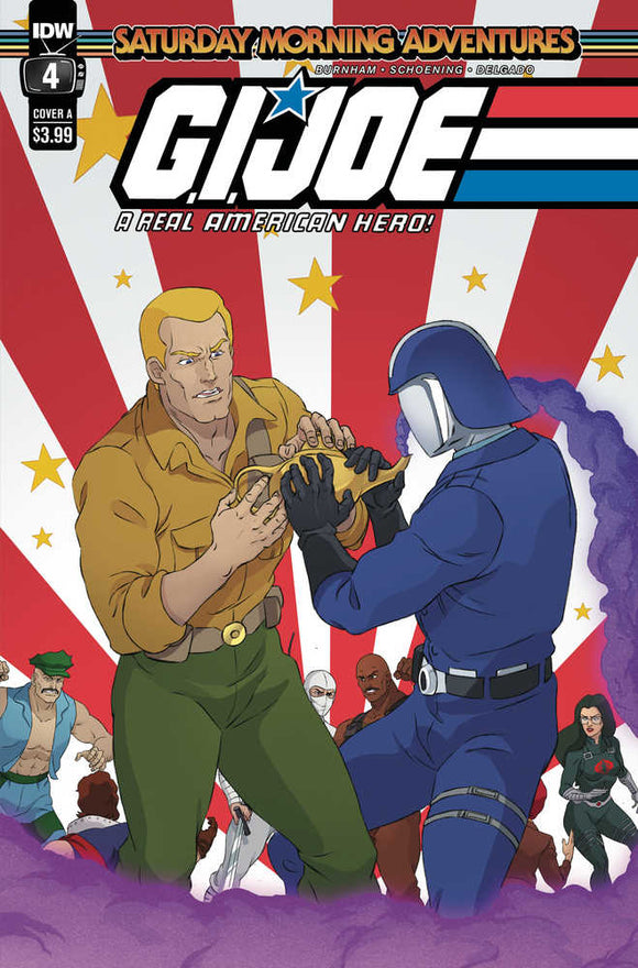 G.I. Joe Saturday Morning Adventures #4 (Of 4) Cover A Schoening