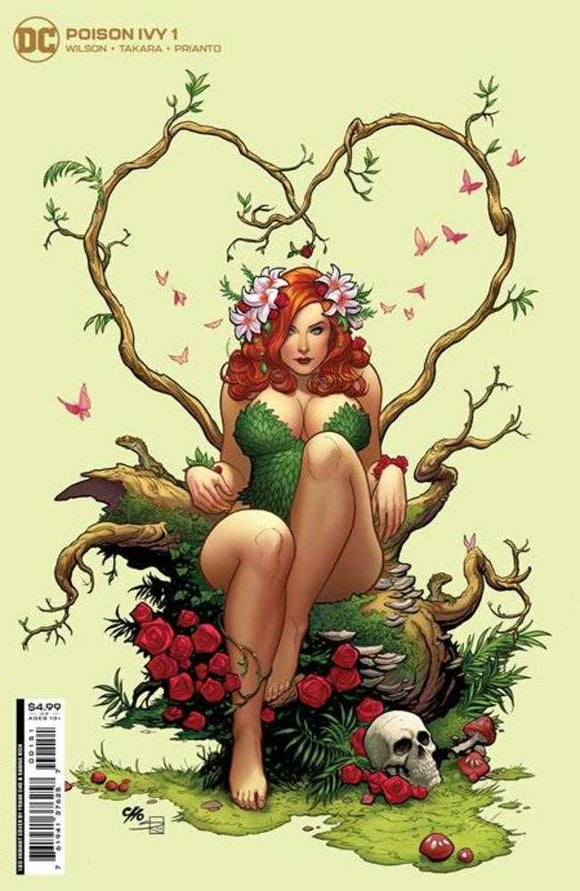 Poison Ivy #1 Cover F 1 in 50 Frank Cho Card Stock Variant