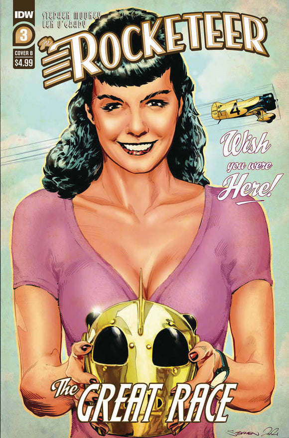 Rocketeer The Great Race #3 (Of 4) Cover B Stephen Mooney