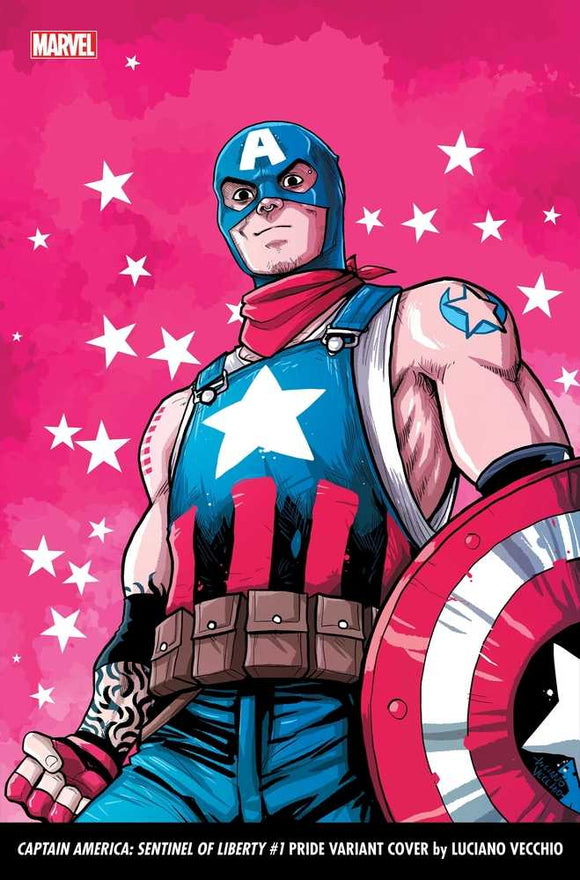 Captain America Sentinel Of Liberty #1 Vecchio Pride Variant