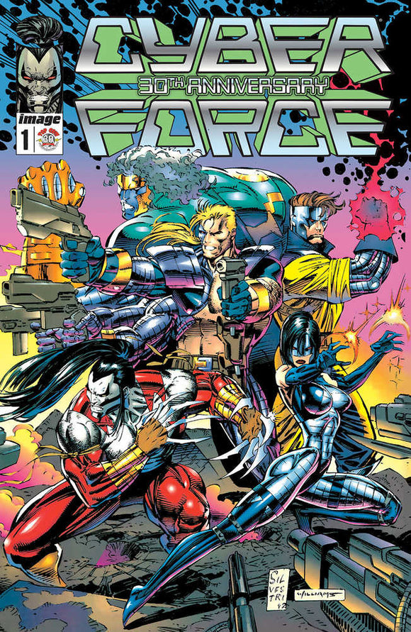 Cyberforce #1 30th Anniversary Edition Cover A Silvestri & Chiodo