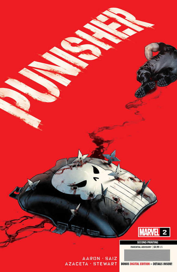 Punisher #2 2ND Printing Saiz Variant